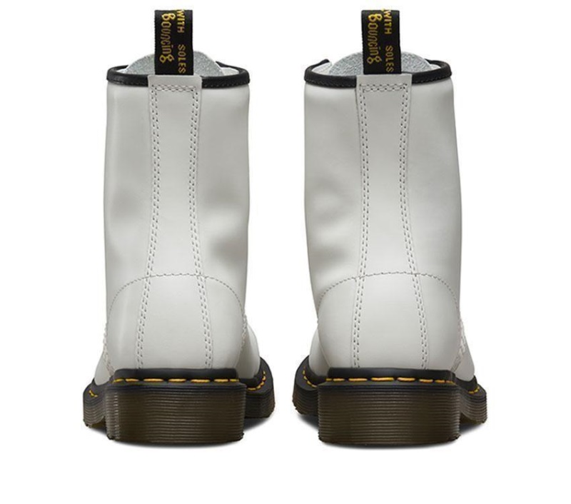 1460 Lisas Blancas Lisas Dr.martens Botas