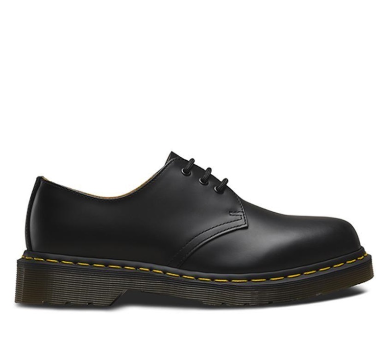 Negro Liso 1461 Liso Dr.martens Botas