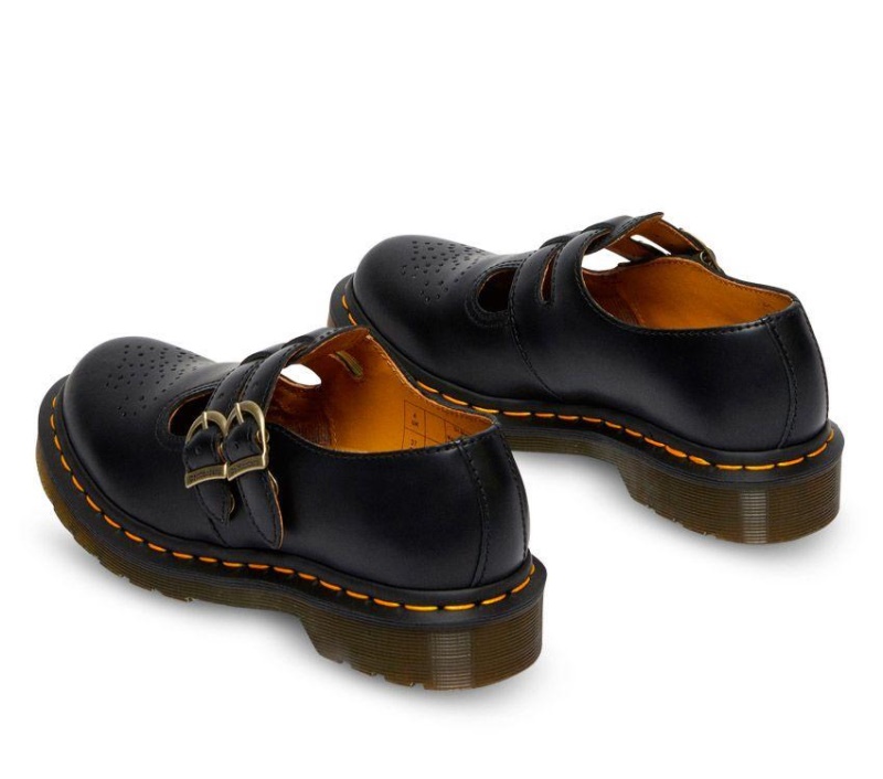 Negro Liso 8065 Merceditas Dr.martens Botas