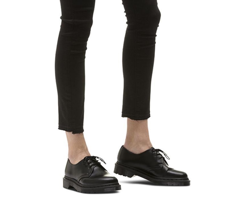 1461 Mono Dr.martens Botas Negro Liso