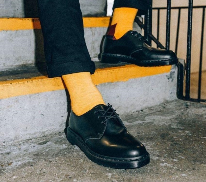 1461 Mono Dr.martens Botas Negro Liso