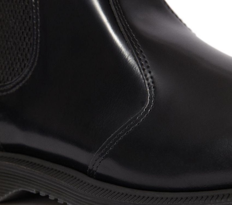 Negro Dr.martens Botas Flora Suave