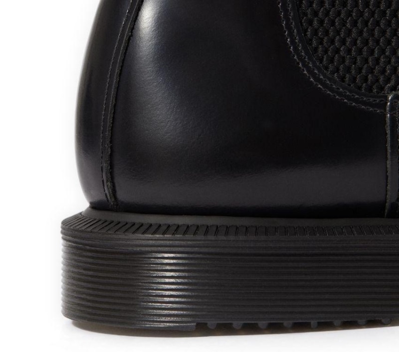 Negro Dr.martens Botas Flora Suave