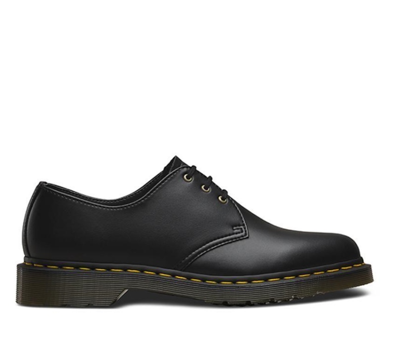 Vegano 1461 Dmc Zapato De 3 Ojales Negro Felix Frotar Dr.martens Botas