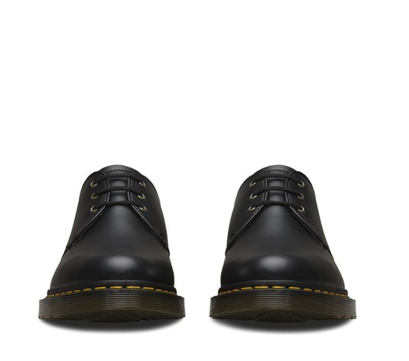 Vegano 1461 Dmc Zapato De 3 Ojales Negro Felix Frotar Dr.martens Botas