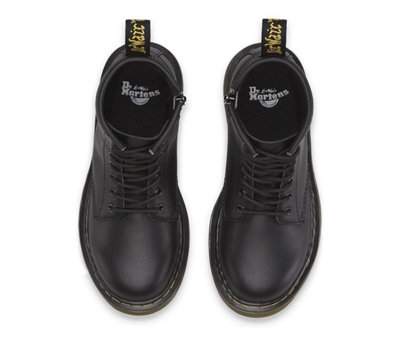 Dr.martens Negro Softy T Botas Niños Junior 1460 Softy T