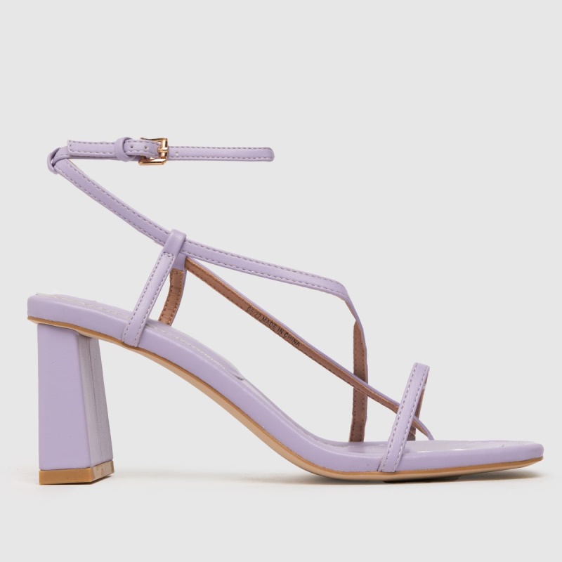 Dr.martens Botas Lila Schuh Tormenta Tiras Tacones Altos