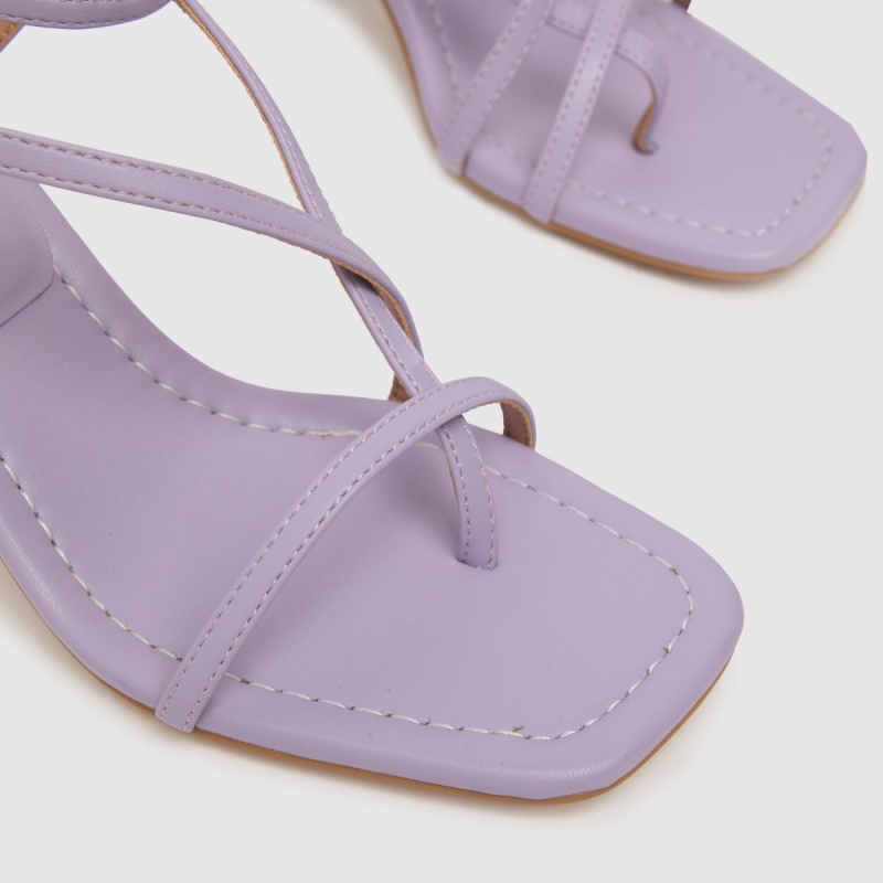 Dr.martens Botas Lila Schuh Tormenta Tiras Tacones Altos