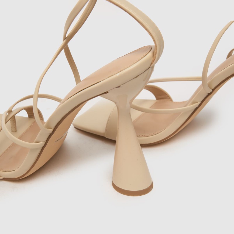 Schuh Sullivan Tiras Tacones Altos Dr.martens Botas Natural