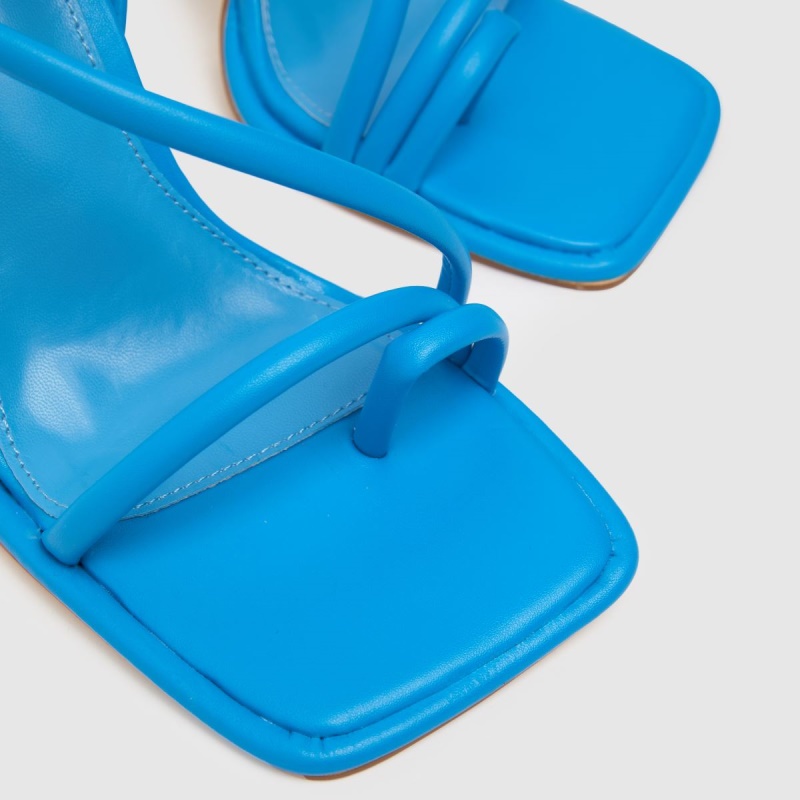 Azul Schuh Santana Tiras Tacones Altos Dr.martens Botas