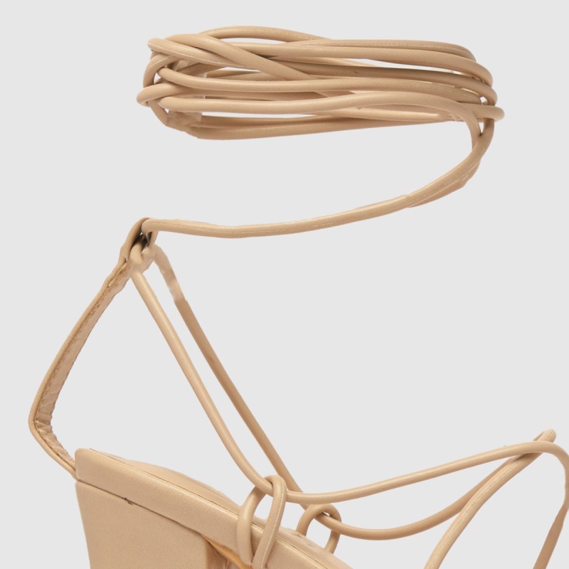 Dr.martens Botas Schuh Tiras Plataforma Tacones Altos Natural