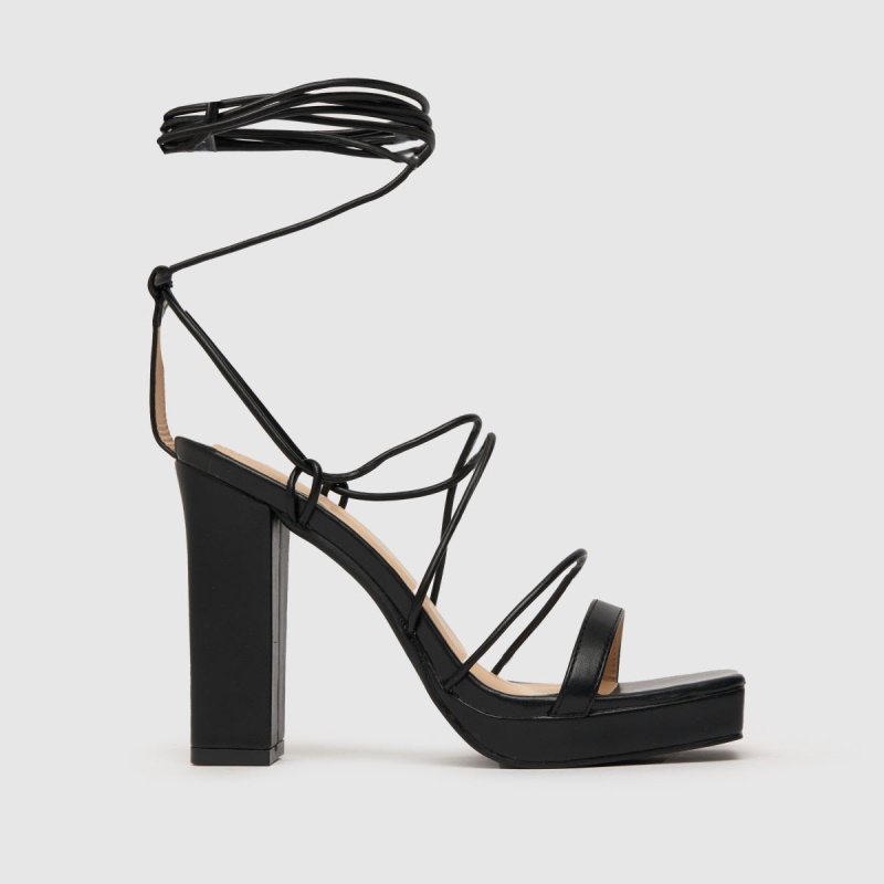 Schuh Tiras Plataforma Tacones Altos Negro Dr.martens Botas