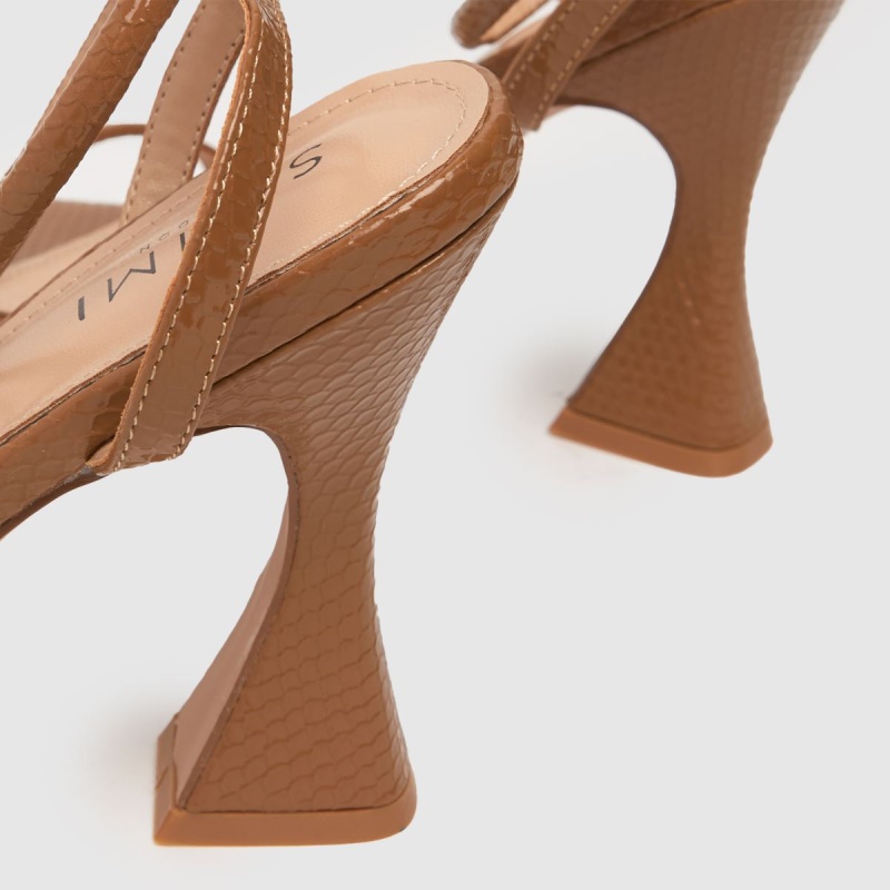 Dr.martens Botas Natural Simmi Simona Acampanados Tacones Altos