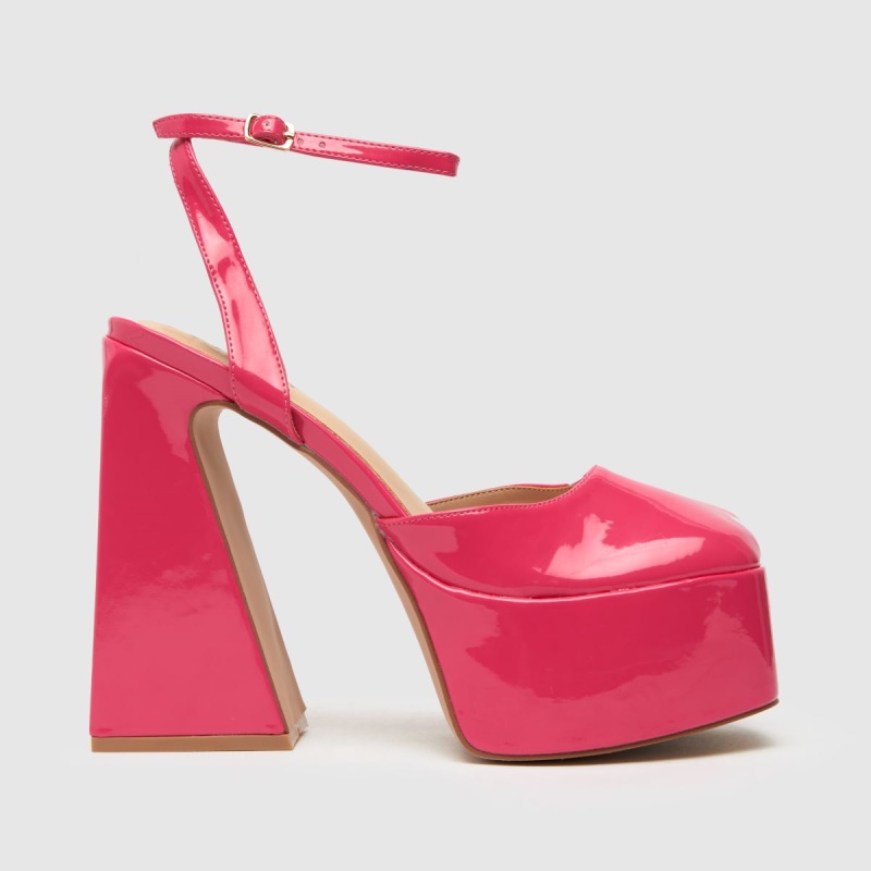 Rosa Dr.martens Botas Simmi Adley Plataforma Tacones Altos