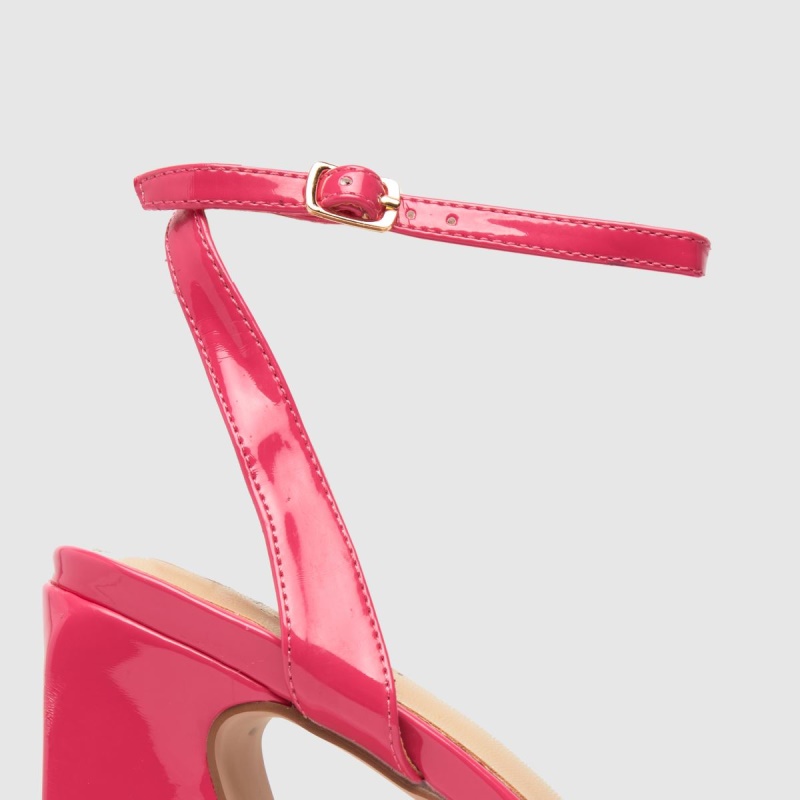 Rosa Dr.martens Botas Simmi Adley Plataforma Tacones Altos