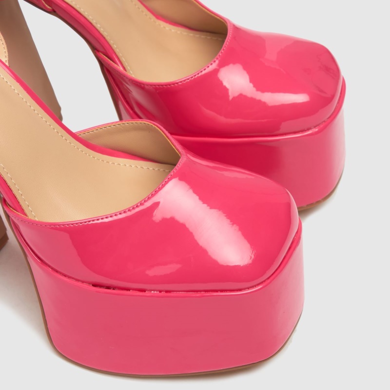 Rosa Dr.martens Botas Simmi Adley Plataforma Tacones Altos