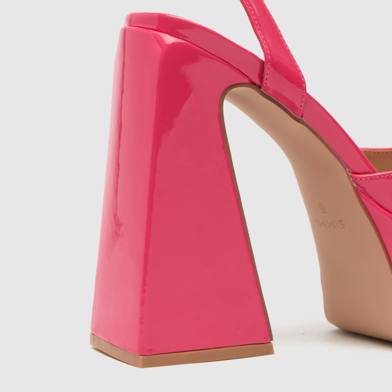 Rosa Dr.martens Botas Simmi Adley Plataforma Tacones Altos