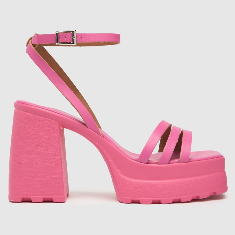 Schuh Sofia Plataforma Tacones Altos Dr.martens Botas Rosa