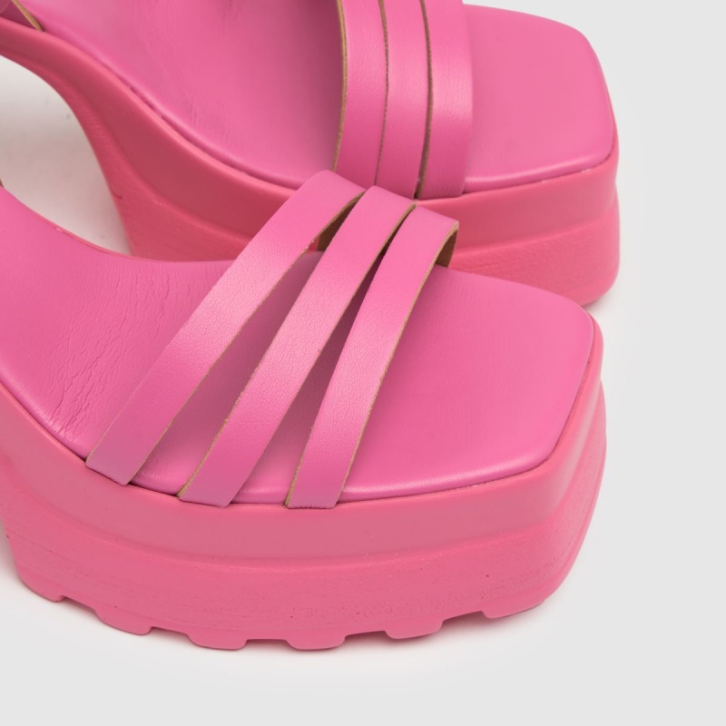 Schuh Sofia Plataforma Tacones Altos Dr.martens Botas Rosa