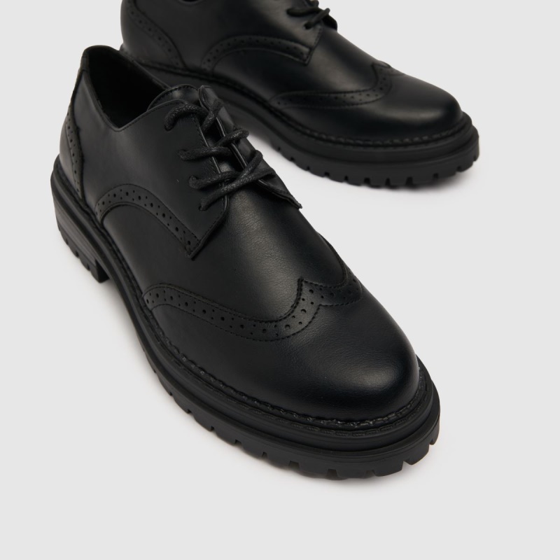 Dr.martens Botas Schuh Limor Brogue Zapatos Planos Con Cordones Negro