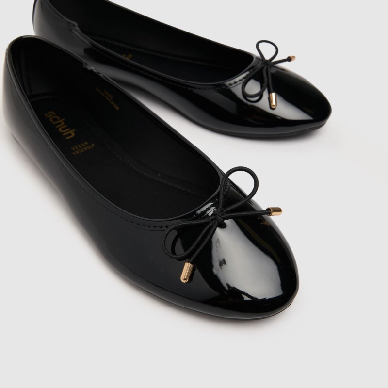 Bailarinas Schuh Lindsey Charol Bailarinas Negro Dr.martens Botas