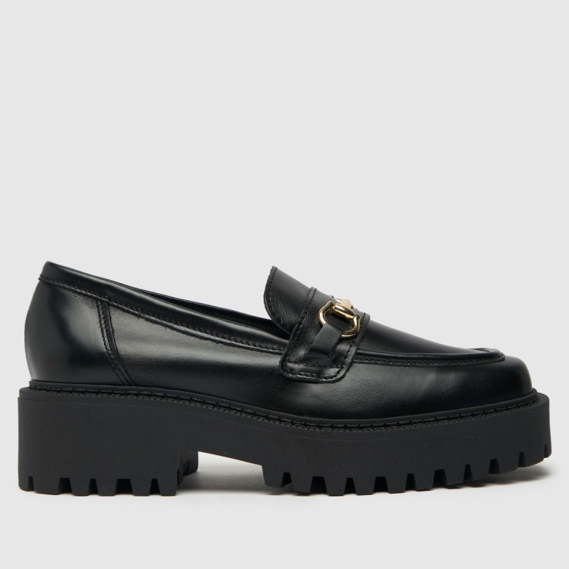 Zapatos Planos Schuh Lyla Cuero Snaffle Dr.martens Botas Negro
