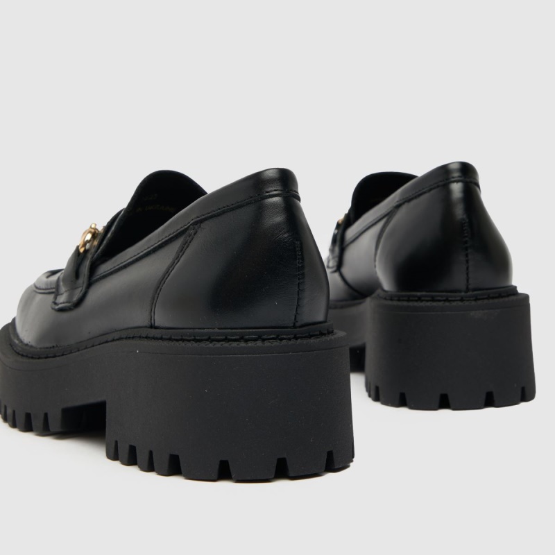 Zapatos Planos Schuh Lyla Cuero Snaffle Dr.martens Botas Negro