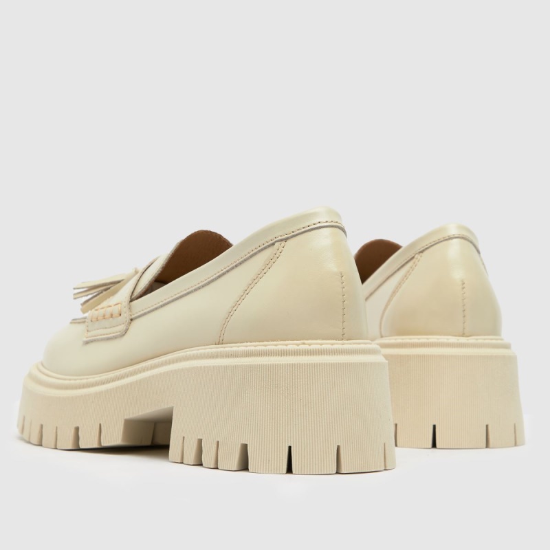 Natural Dr.martens Botas Schuh Lastri Cuero Mocasines Gruesos Zapatos Planos