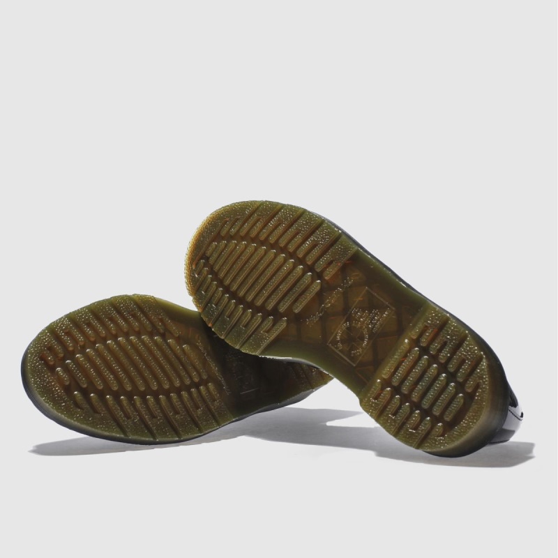 Negro Dr Martens 1461 Zapatos Planos Dr.martens Botas