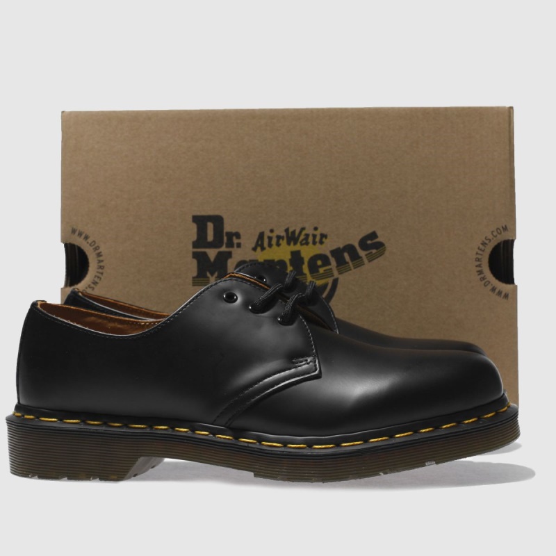Dr Martens 1461 Zapatos Planos Dr.martens Botas Negro