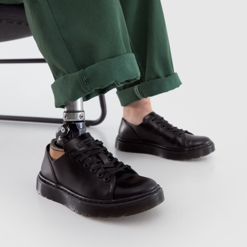 Dr Martens Dante 6 Eye Shoe Zapatos Planos Negro Dr.martens Botas