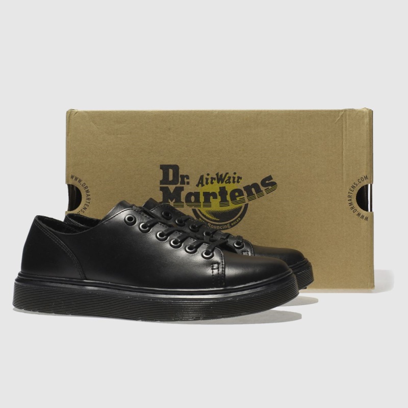 Dr Martens Dante 6 Eye Shoe Zapatos Planos Negro Dr.martens Botas