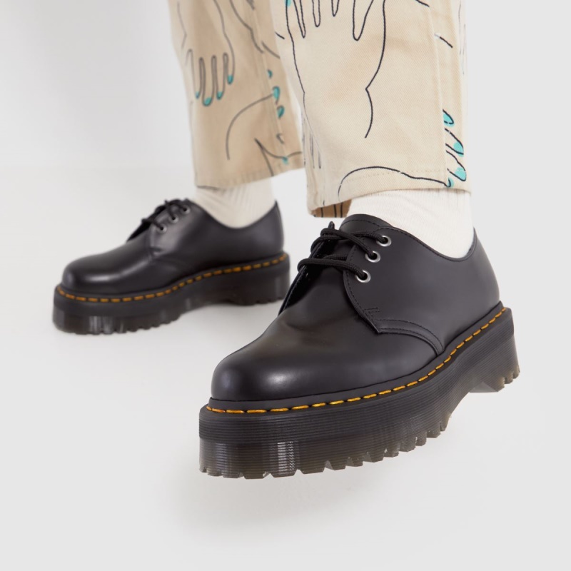 Dr.martens Botas Negro Dr Martens 1461 Quad 3 Eye Zapatos Planos