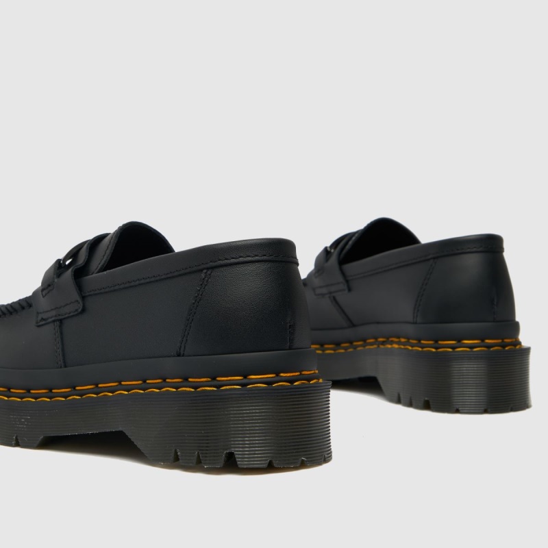 Negro Dr.martens Botas Dr Martens Penton Bex Zapatos Planos De Doble Puntada