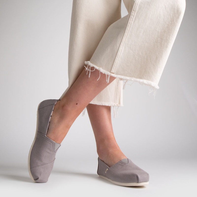 Toms Alpargata Venice Flats Dr.martens Botas Gris Claro