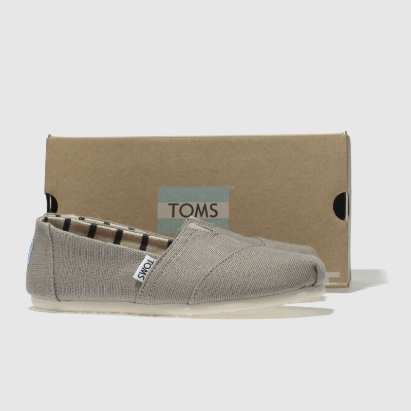 Toms Alpargata Venice Flats Dr.martens Botas Gris Claro