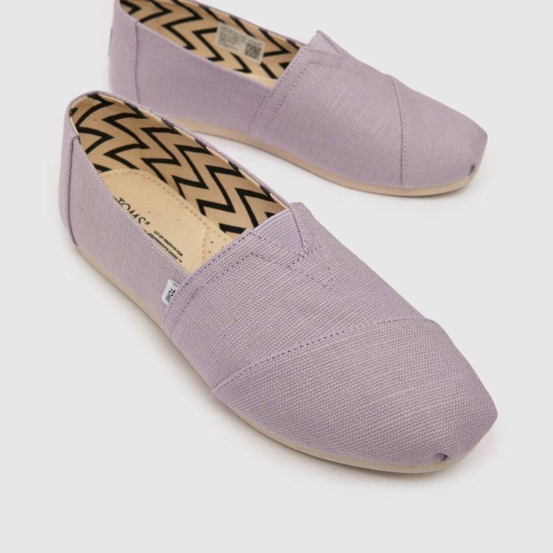 Dr.martens Botas Toms Alpargata Vegan Zapatos Planos Lila
