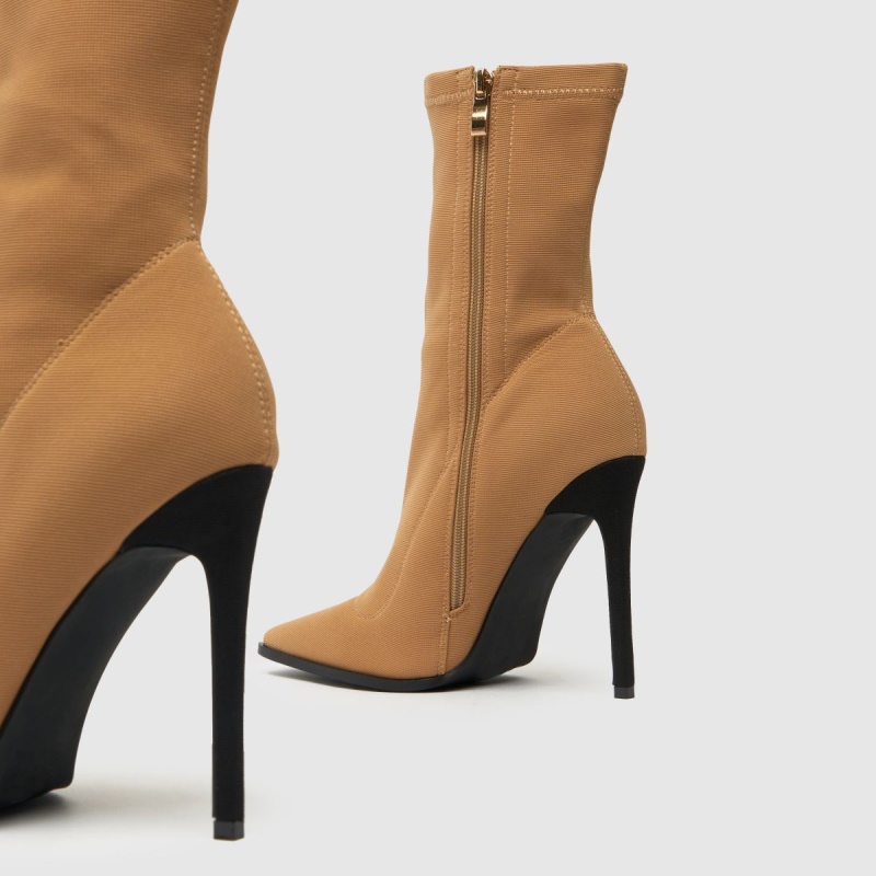 Botas Beige Simmi Benecia Stilleto Dr.martens Botas