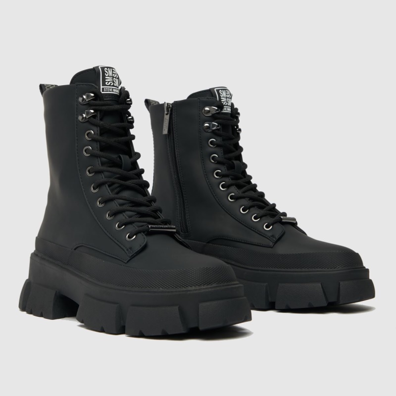Negro Steve Madden Pronóstico Botas Dr.martens Botas