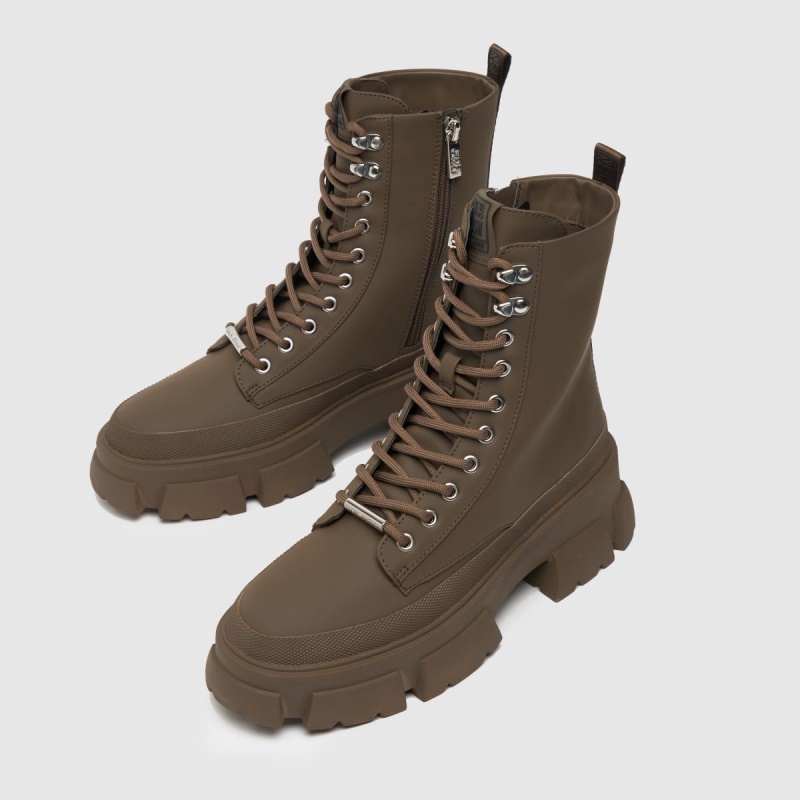 Steve Madden Botas De Pronóstico Marrón Dr.martens Botas