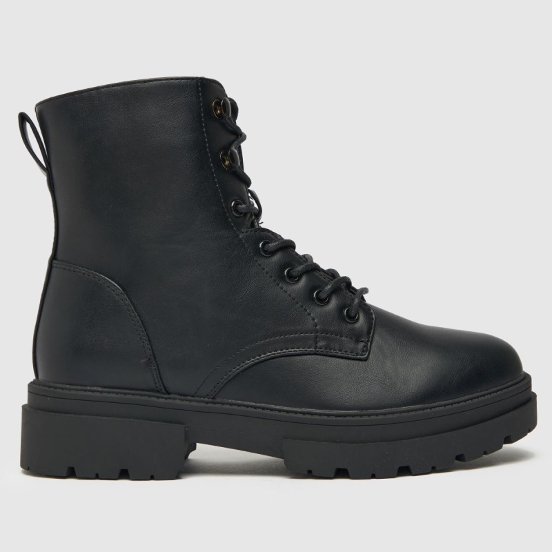 Dr.martens Botas Schuh Ashton Botas Gruesas Con Cordones Negro