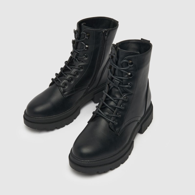 Dr.martens Botas Schuh Ashton Botas Gruesas Con Cordones Negro