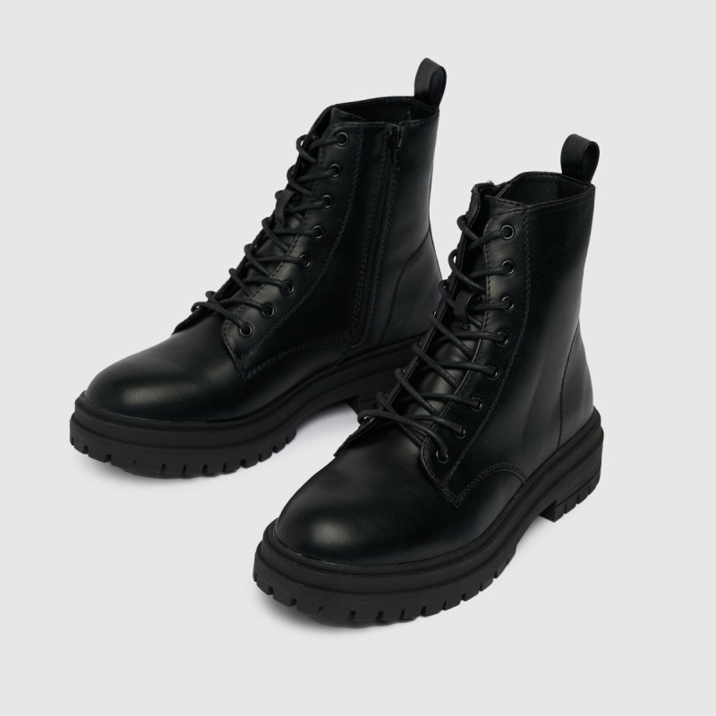 Botas Negras Con Cordones De Acacia Schuh Dr.martens Botas