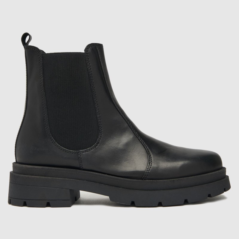 Botas Chelsea De Cuero Schuh Ace Dr.martens Botas Negro
