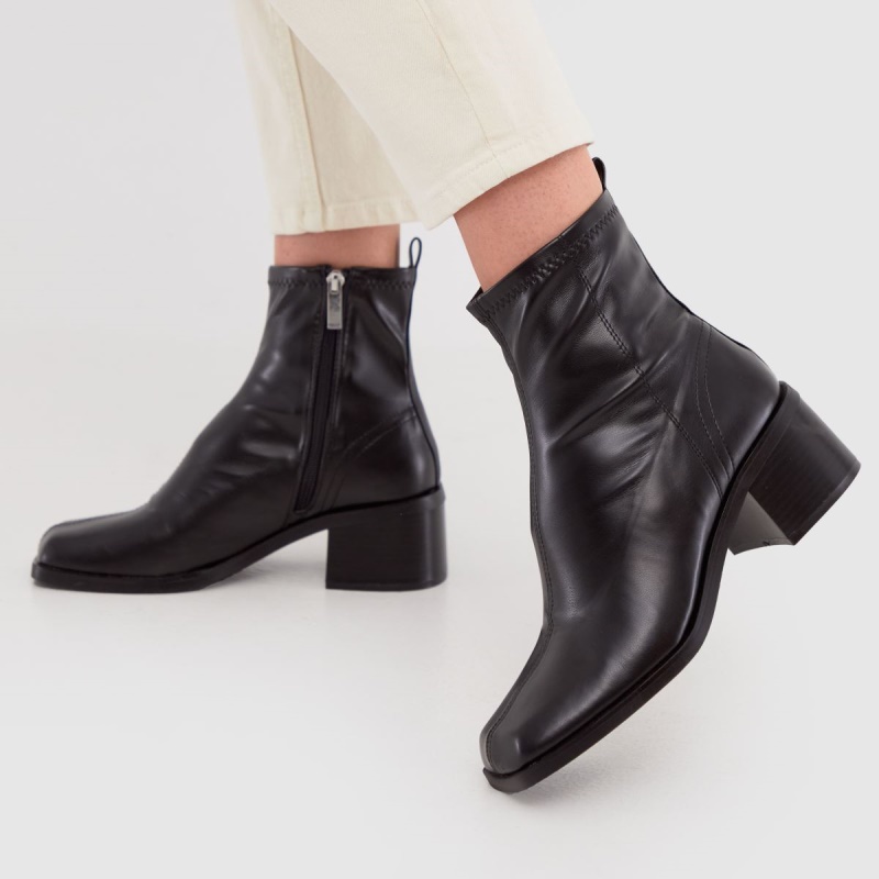 Dr.martens Botas Schuh Blake Stretch Botas Con Punta Cuadrada Negro