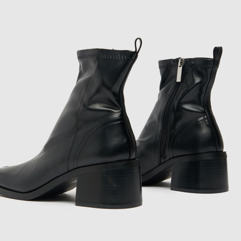 Dr.martens Botas Schuh Blake Stretch Botas Con Punta Cuadrada Negro