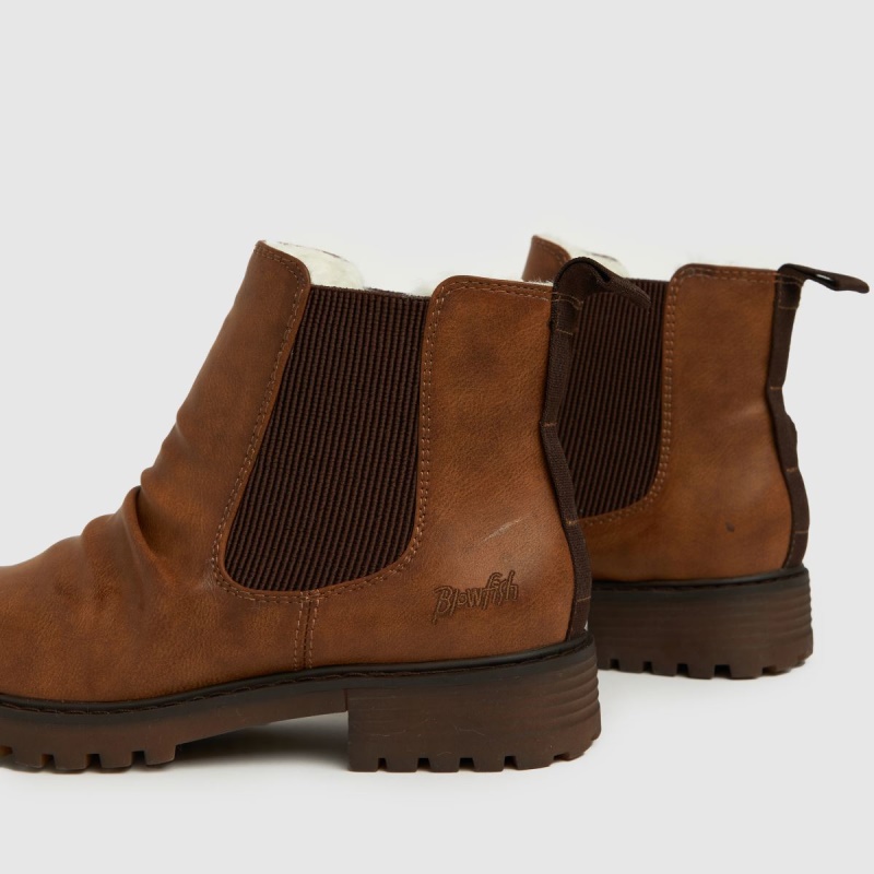 Blowfish Malibu Blowfish Radzi Shear Botas Veganas Bronceado Dr.martens Botas