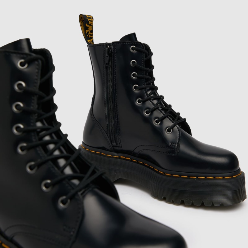 Dr Martens Jadon Botas Con 8 Ojales Dr.martens Botas Negras