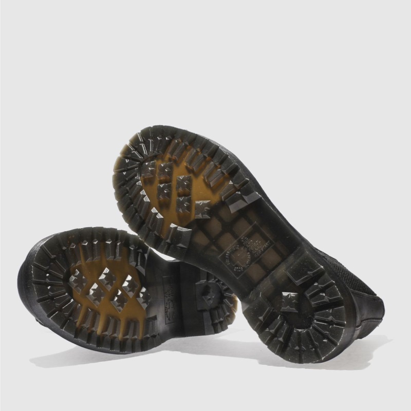 Botas Dr. Martins Leonore Fur Lined Chelsea Botas Dr.Martens Negras