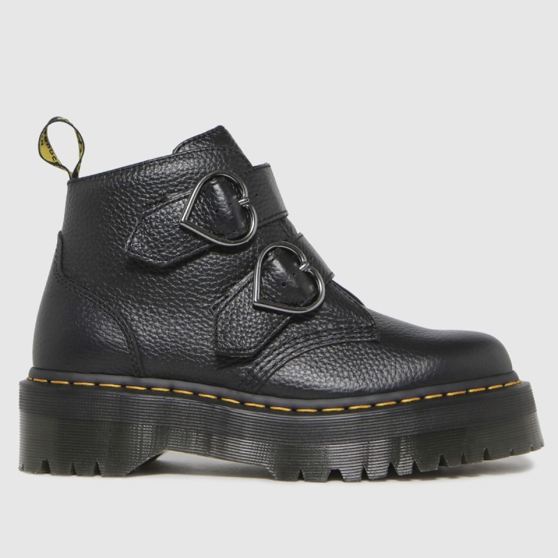 Botas Dr.martens Negras Botas Dr Martens Devon Heart